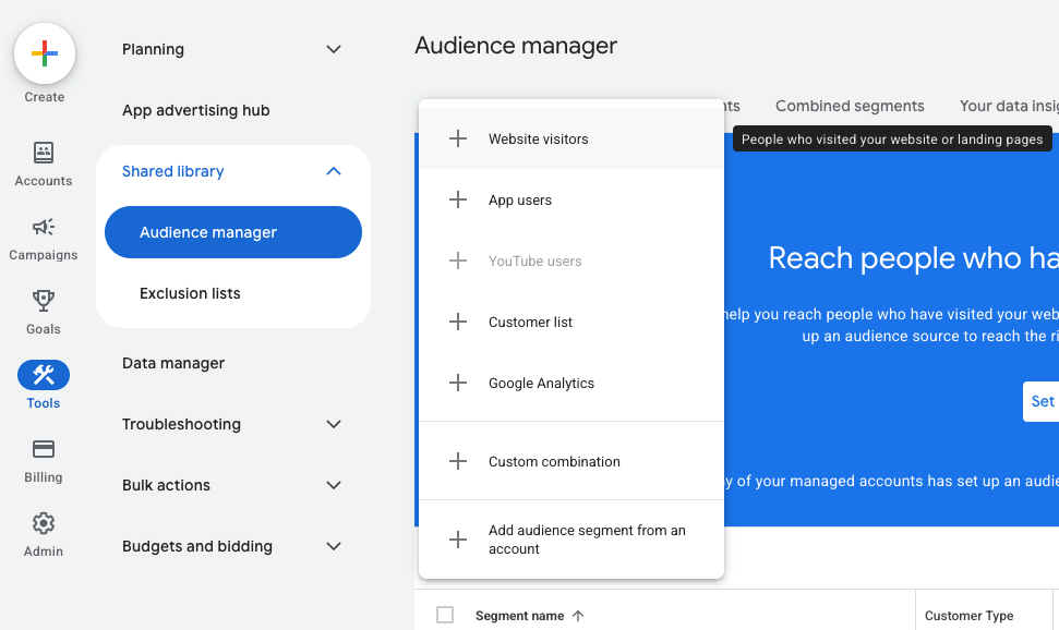 Audience manager